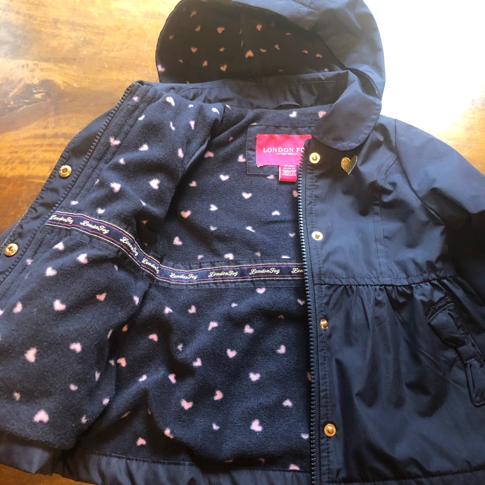 Warm rain jacket